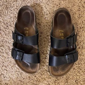 Birkenstock’s- Black Leather
